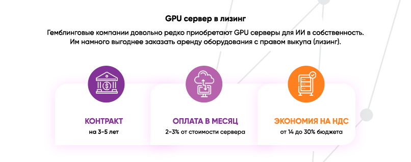 GPU сервер в лизинг