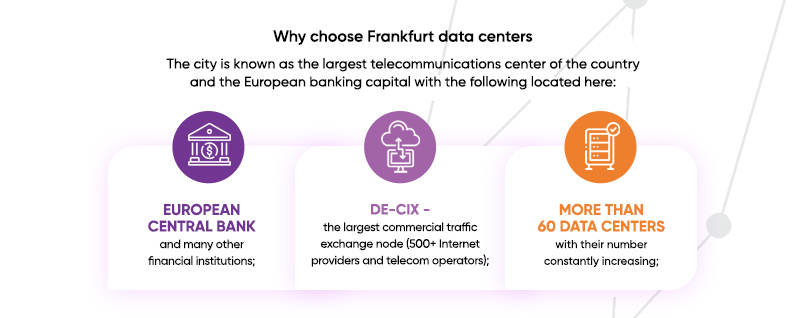Why choose Frankfurt data centers